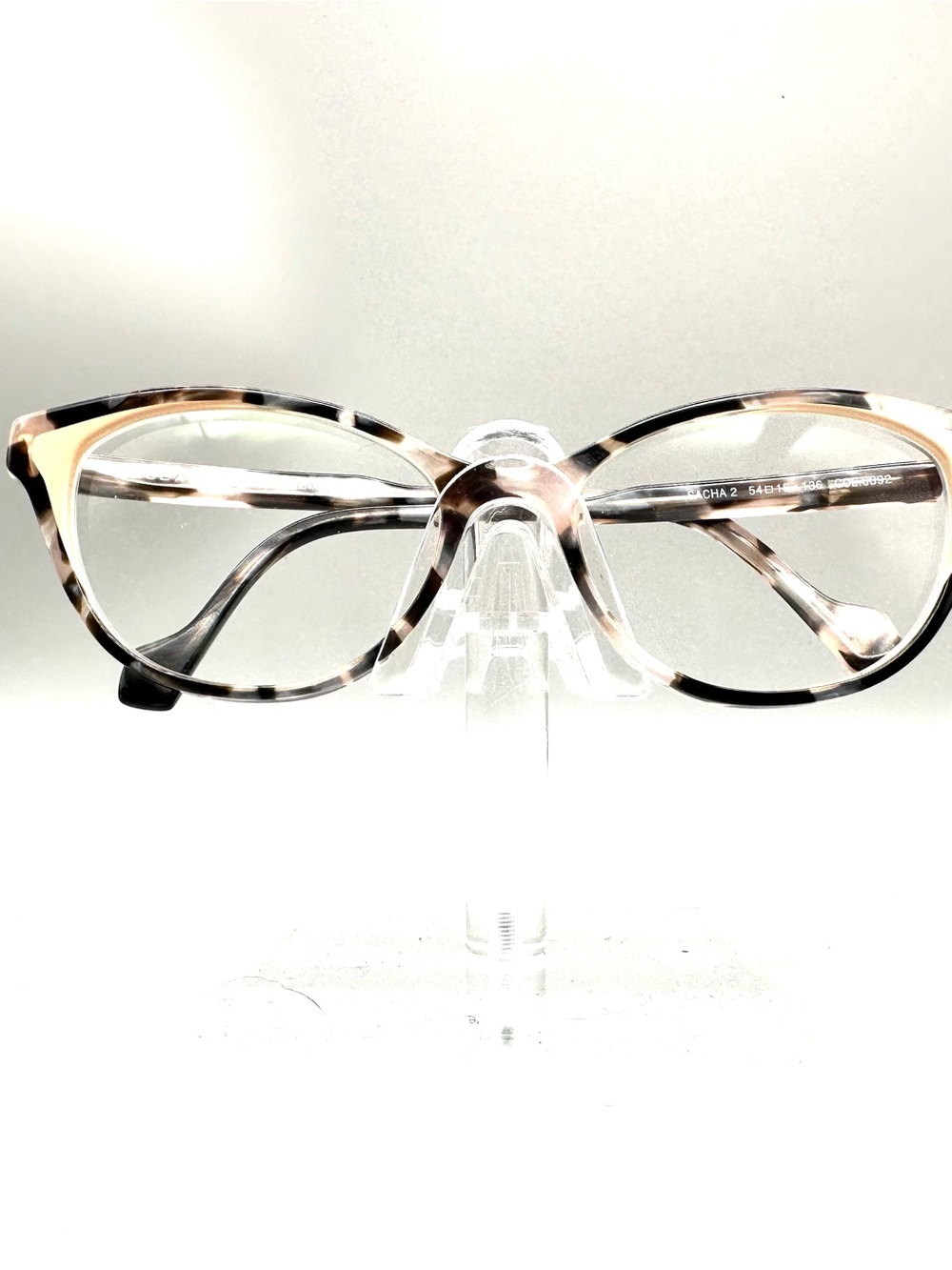 Face a Face Paris Sacha 2 Cat Eye Tortoise Glasses Frames Italy 54-16-136 C 6092